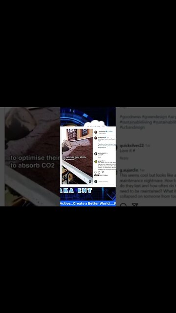 Naturally absorbing pollution