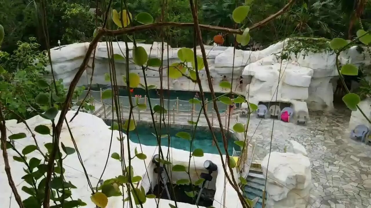 Swimming pool complex Parc aquatique Aqua Mundo Center Parcs Le Bois aux Daims