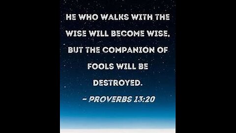 Proverbs 13