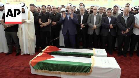 Funeral held for slain Hamas leader Ismail Haniyeh in Qatar | NE