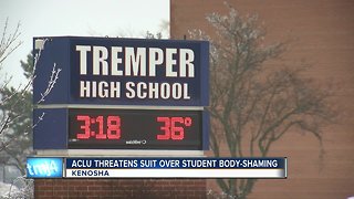 ACLU threatens to sue Kenosha school over 'body-shaming' awards