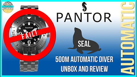 Pass! | Pantor Seal 500m Chinese Automatic Diver Microbrand Unbox & Review | Maverick