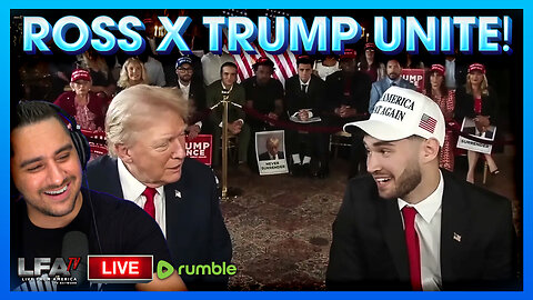 ADIN ROSS INTERVIEWS PRESIDENT TRUMP! | BASED AMERICA 10.22.24 @7PM EST