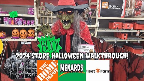 2024 3-Store Halloween Walkthrough! West Bend, WI