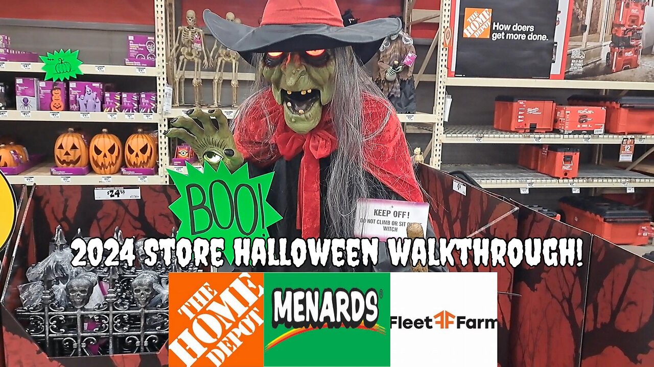 2024 3-Store Halloween Walkthrough! West Bend, WI