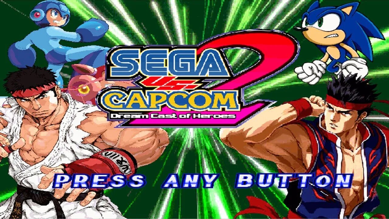 Sega Vs Capcom 2 Dante e Morrigan Vs Electra e Draco
