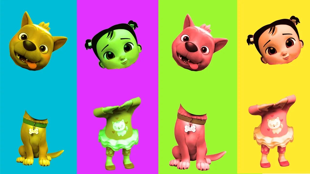 COCOMELON | Match the Head | Video for kids