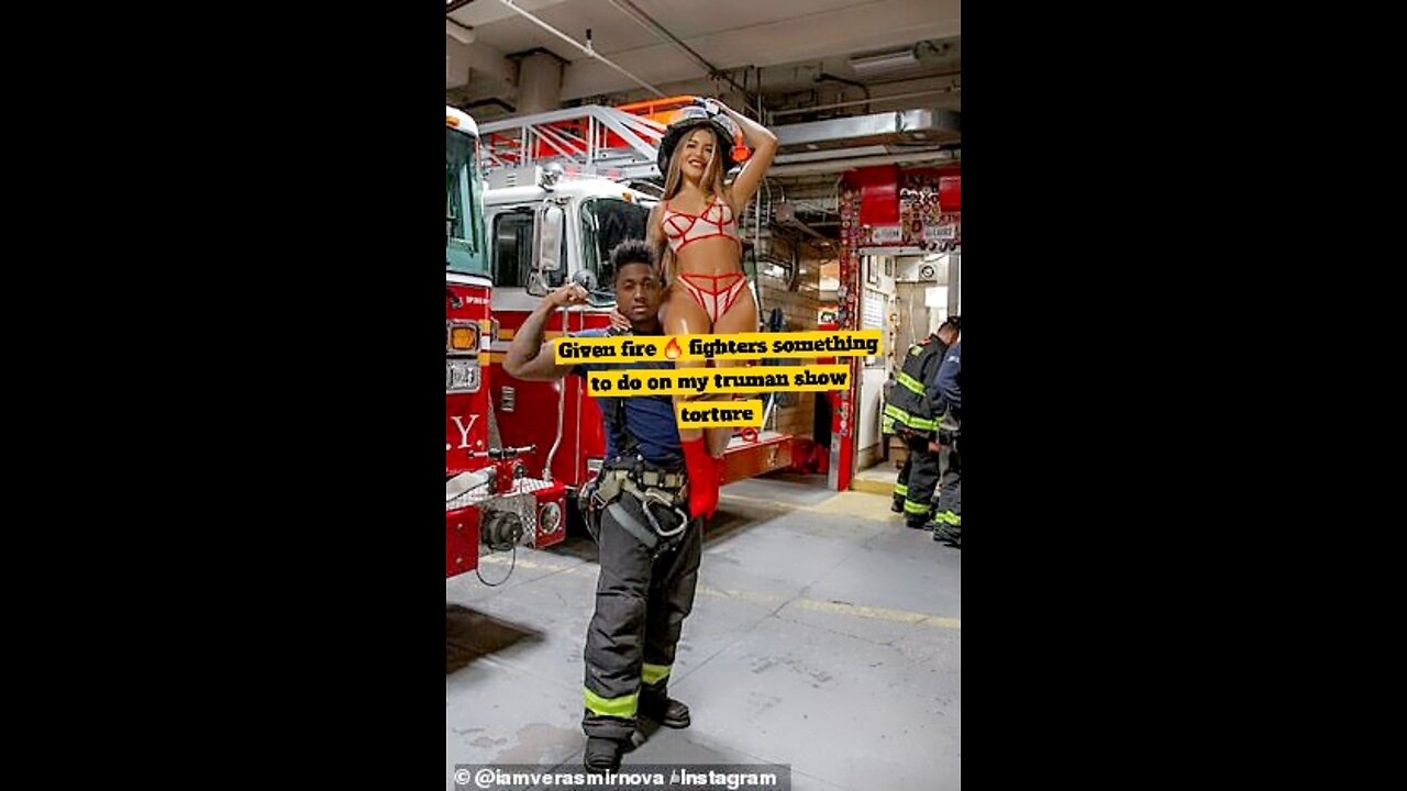 FIRE FIGHTERS MAKE ANOTHER APPEARANCE ON THE TRUMAN SHOW TORTURE.#targeted #firedepartment #stalking