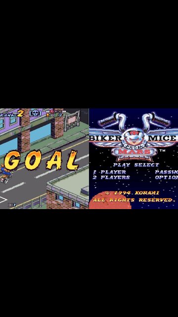1993 Biker Mice from Mars (SNES) Arcade Game