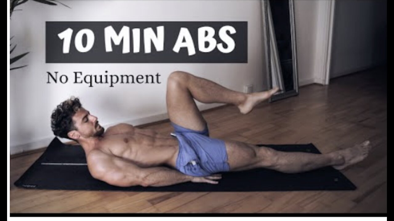 10 Min ABS | No Equipment | Rowan Row