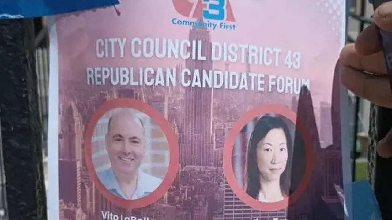 The NYC City Council District 43 REPUBLICAN YING TAN and VITO LABELLA debate 5/6/23 hosted by UA3