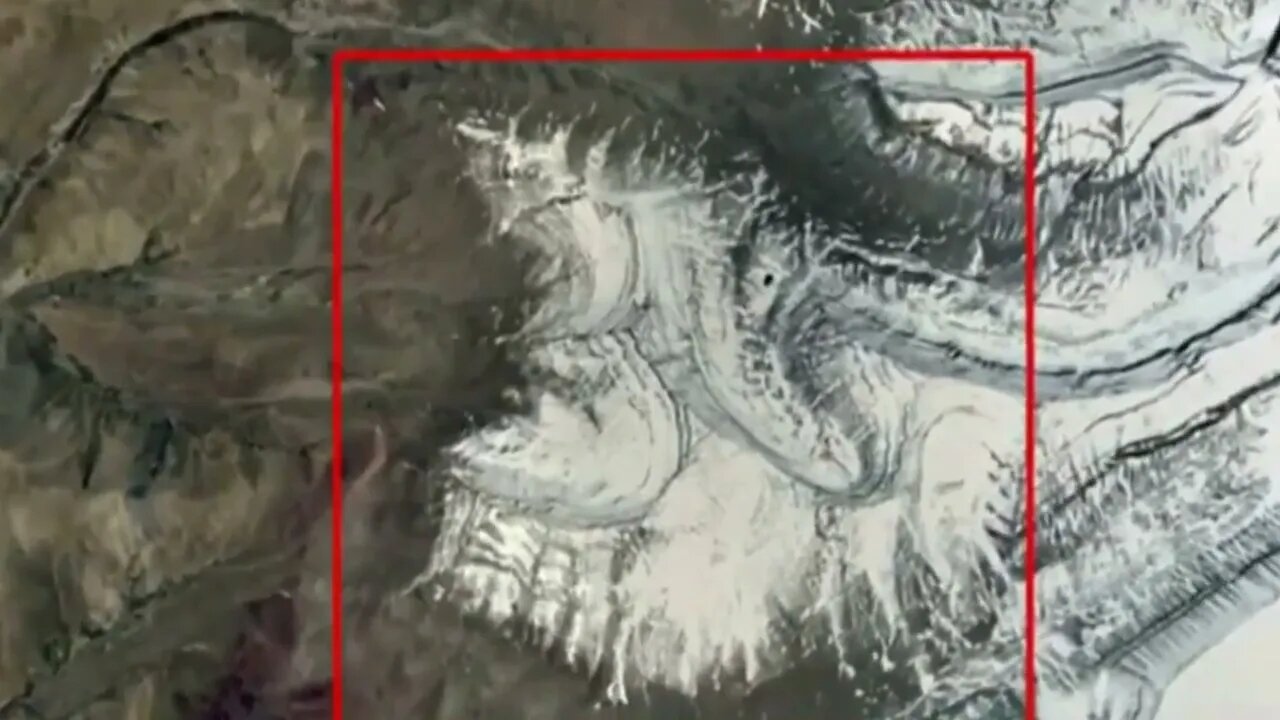 Lord Shiva's Miracle Real Image OM IN MOUNT KAILASH FROM SATELITE IN GOOGLE EARTH MOUNT KAILASH HD