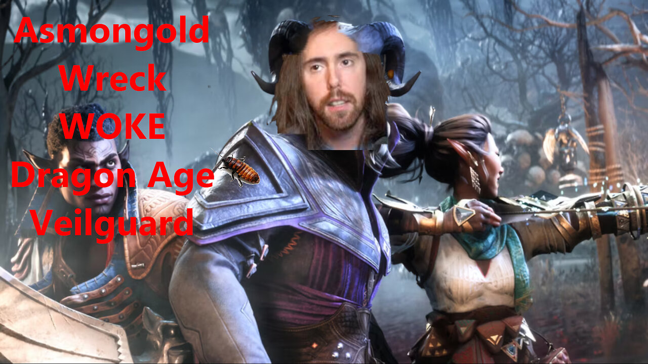 Asmongold DESTROYS new DEI infested Dragon Age: Veilguard trailer