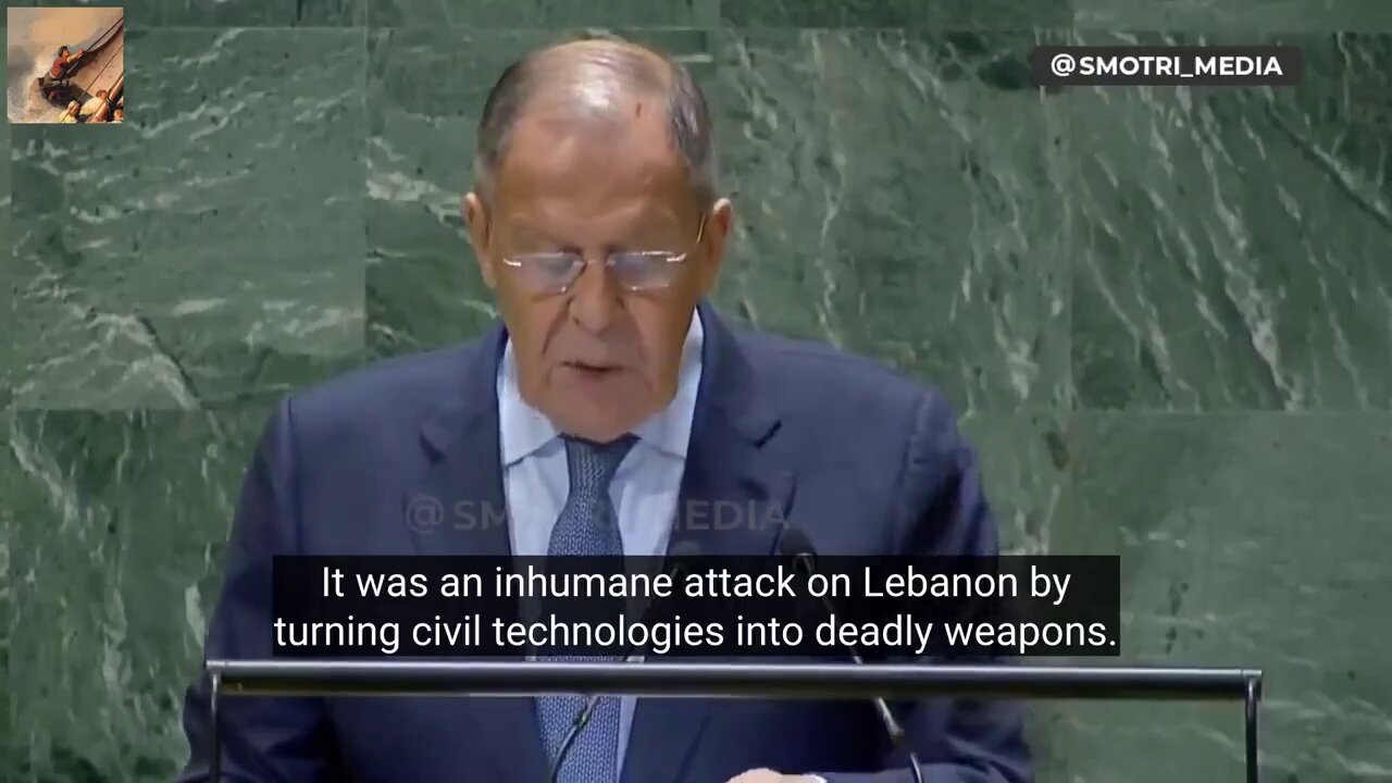 BREAKING: Russian Foreign Minister Lavrov Says the United States Carried Out a Terrorist Attack