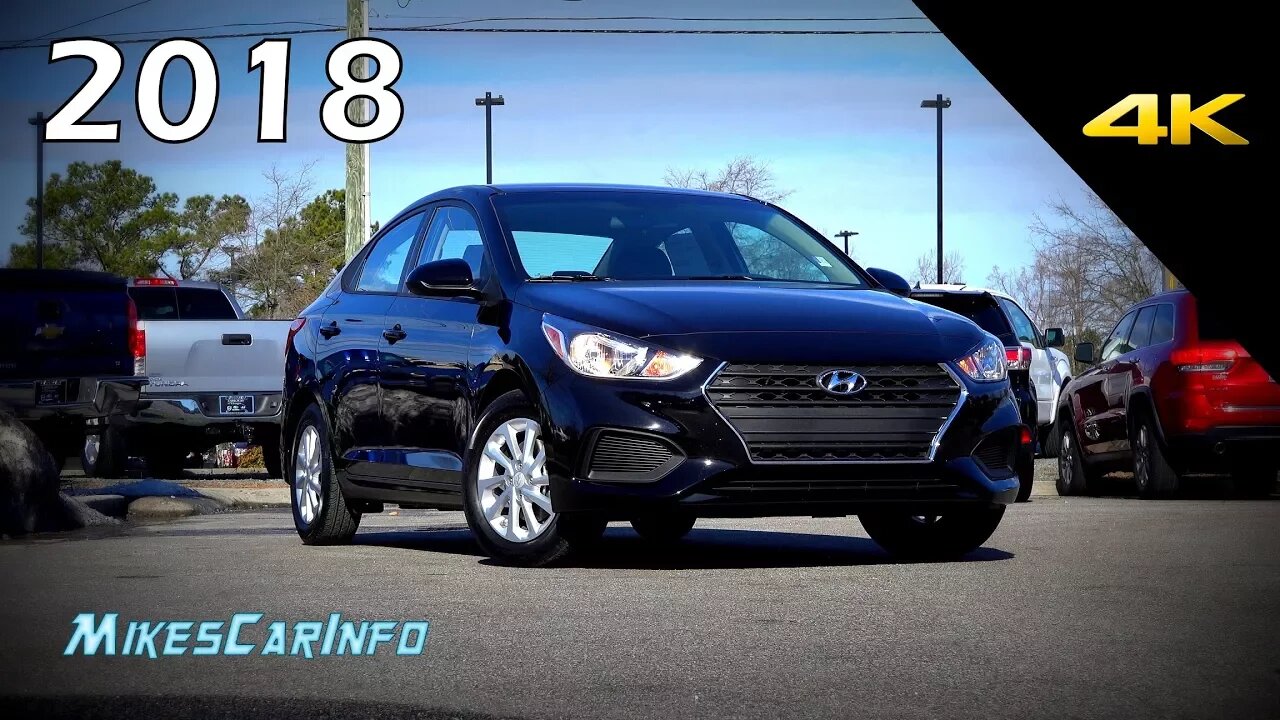 2018 Hyundai Accent SEL - Ultimate In-Depth Look in 4K