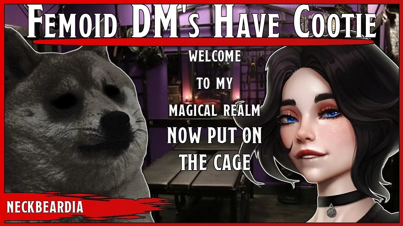 Femoid DM's Have Cooties 👁️‍🗨️👄👁️‍🗨️ Welcome To My "MAGICAL REALM"