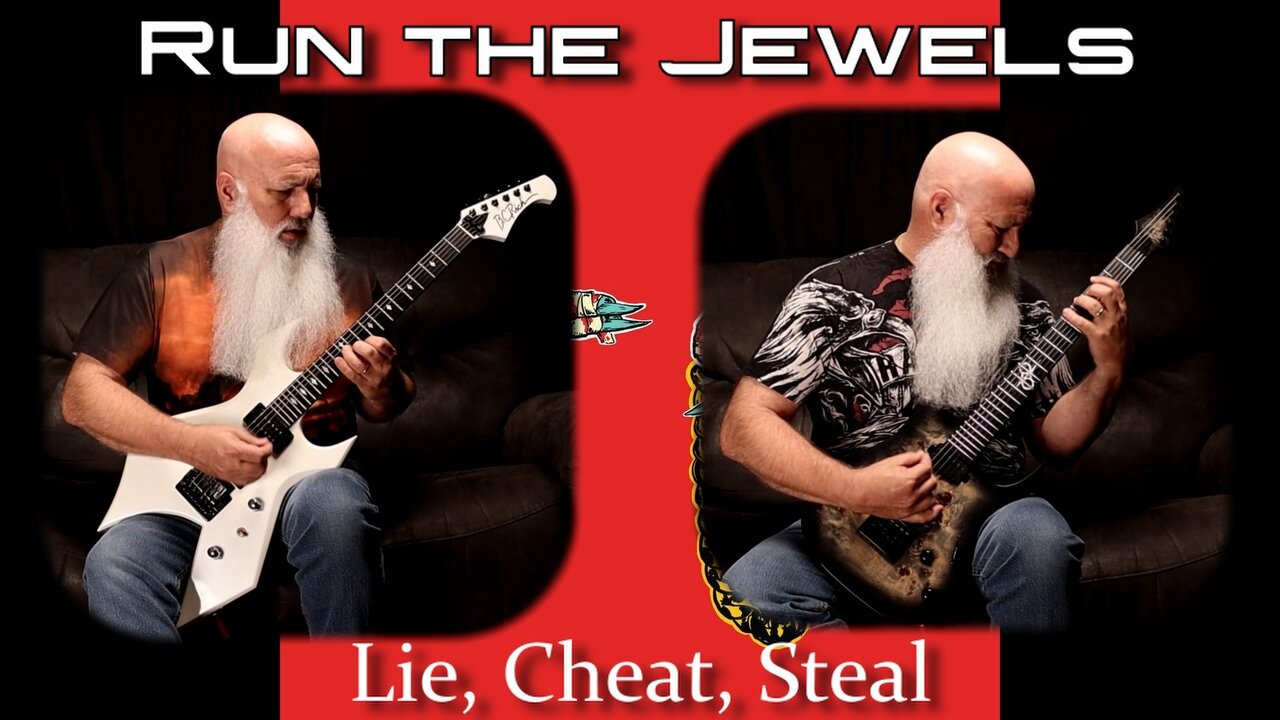 Run the Jewels - Lie, Cheat, Steal (metal guitar cover)