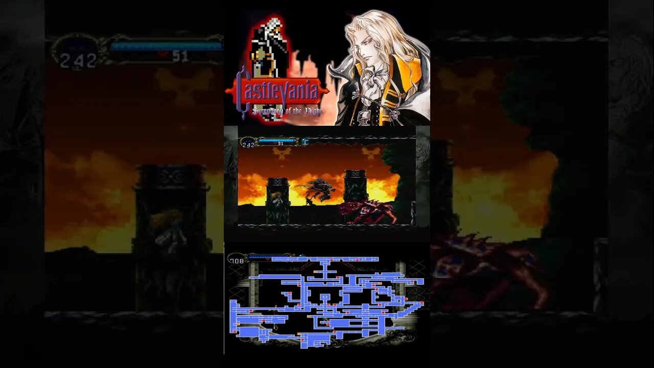Castlevania symphony of the night gameplay em shorts #93 - Xbox one s - PT BR