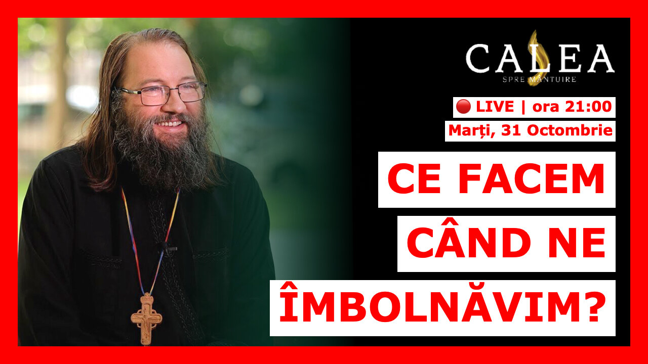 🔴 LIVE #661 - CE FACEM CÂND NE ÎMBOLNĂVIM? || Pr. DAN DAMASCHIN