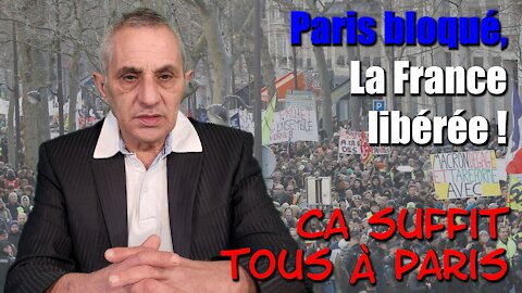 PARIS BLOQUE;;LA FRANCE LIBEREE