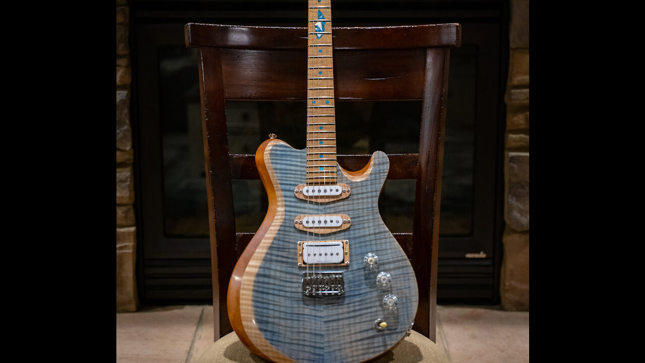 SingleCut HSS Guitar Build in Baby Blue - Part 1