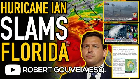 Hurricane Ian SLAMS Florida and Media Pressures RON DeSantis