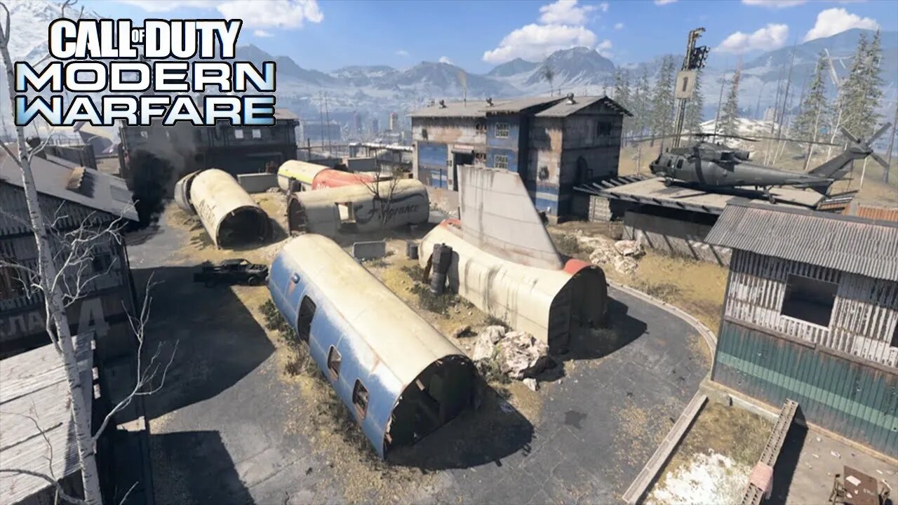 Modern Warfare 2019 MP Map Scrapyard Gameplay