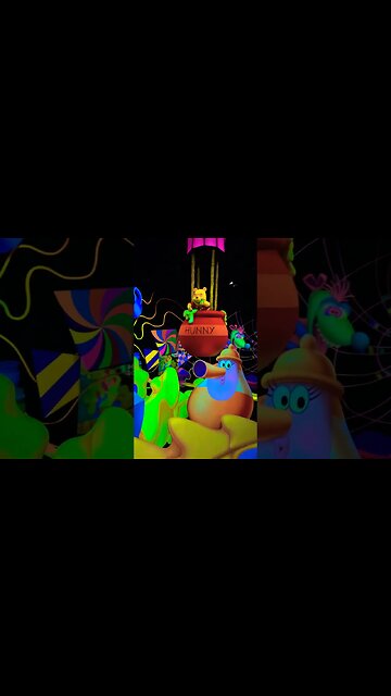 Heffalumps and woozels scene in Winnie the Pooh #disneyland #darkride #winniethepooh #pooh