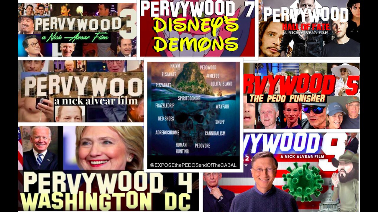 PERVYWOOD DOCUMENTARY FULL SEASON EP. 1 TO 9 - SATANIC HOLLYWOOD ILLUMINATI