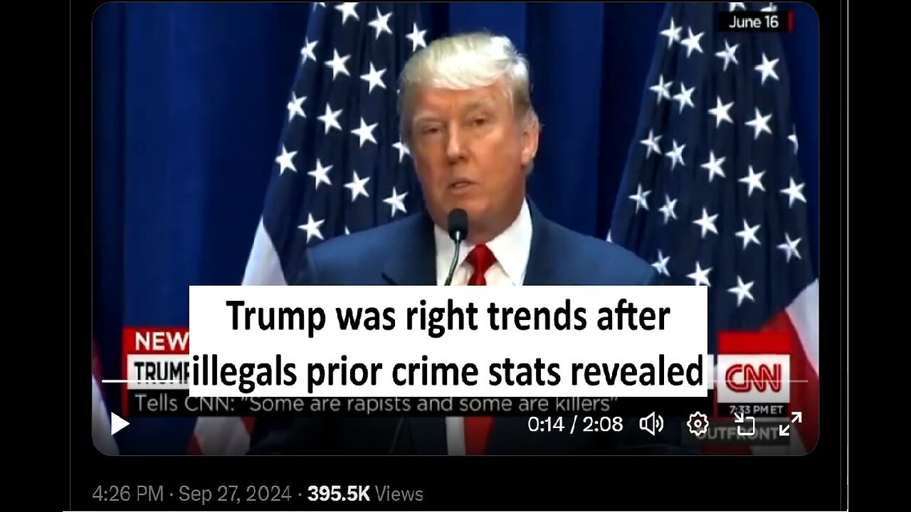 Trump was right trends after stats on illegals with prior crimes were released