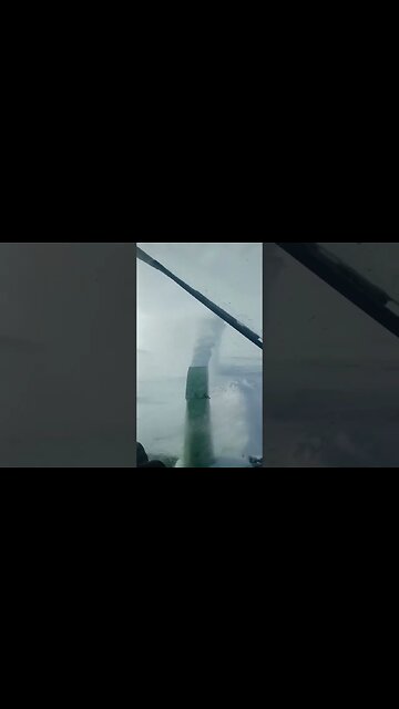 Snowblowing snowflakes on the prairie! #shorts