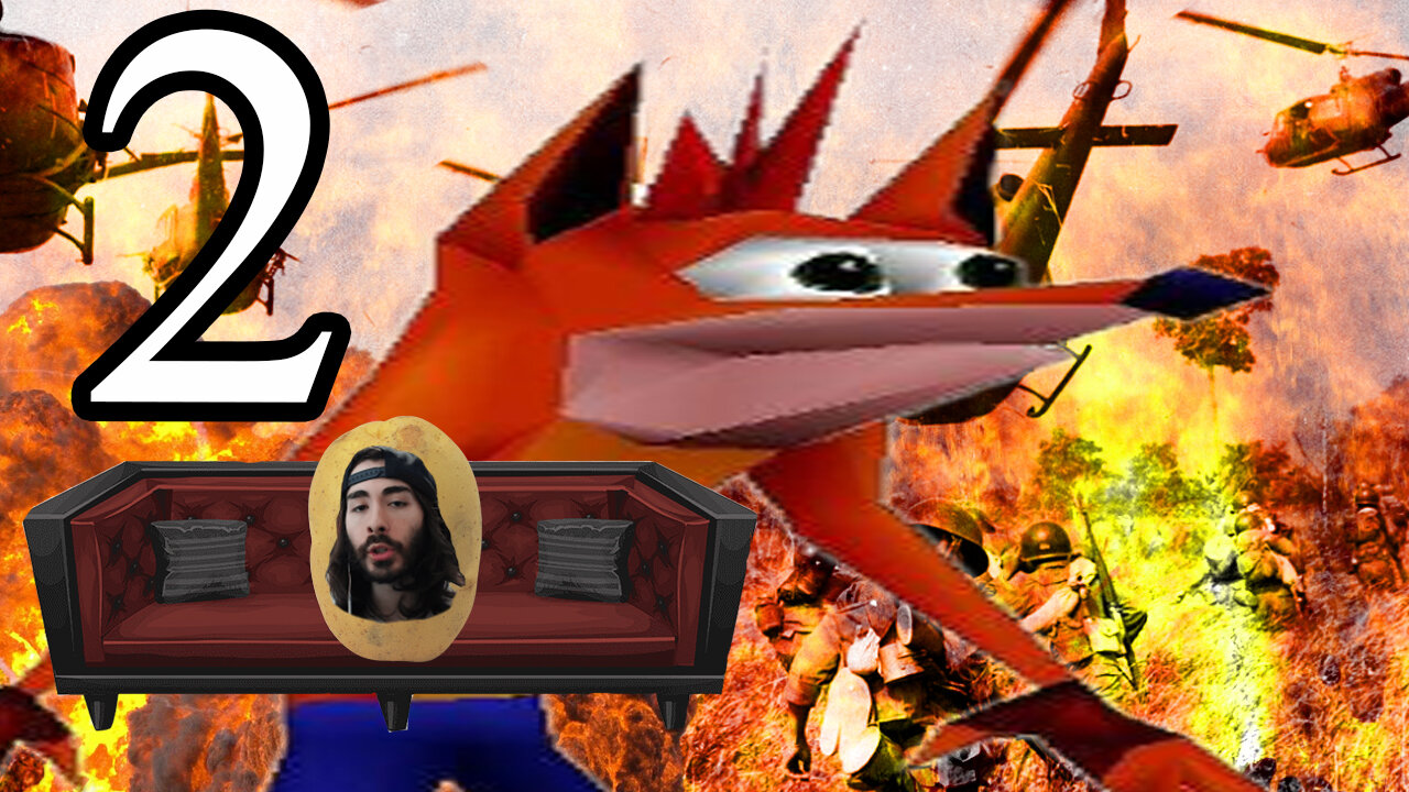 Moist Potato's nearly perfect speed run... | Crash Bandicoot part 2