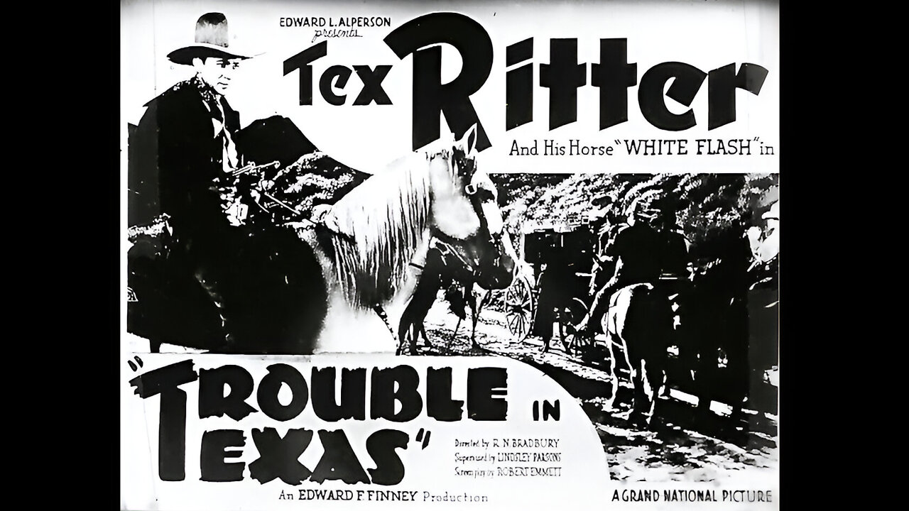 Trouble in Texas | Tex Ritter & Rita Hayworth | Full Movie