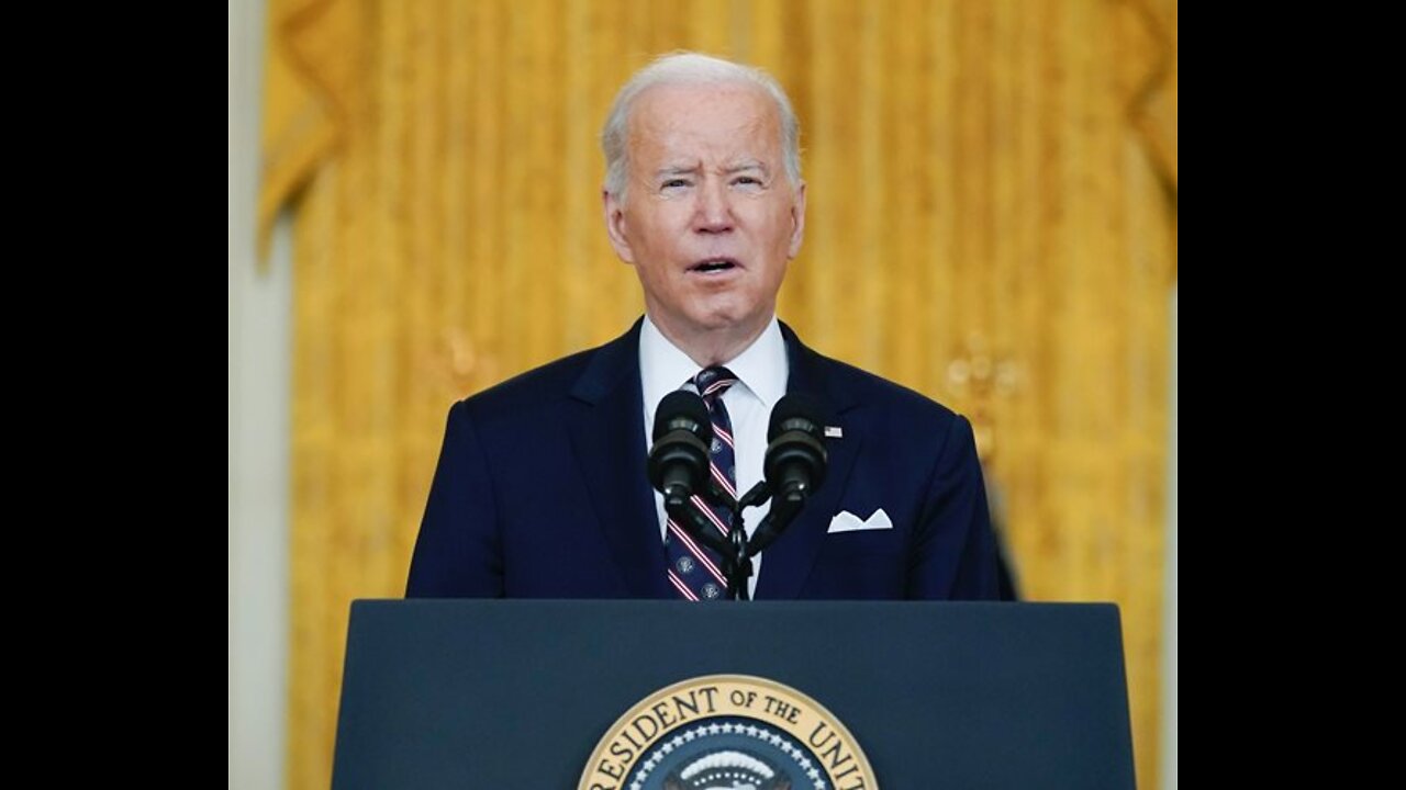 Biden Announces Sanctions Over Russia's Ukraine Invasion