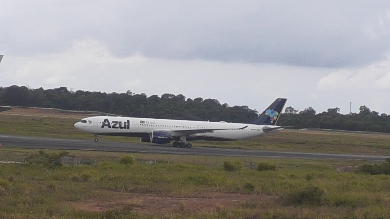 Airbus A330NEO PR-ANW pousa em Manaus vindo de Campinas 10042021