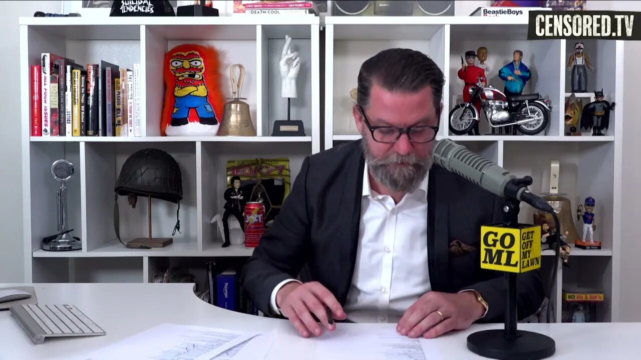 Gavin McInnes on the banning of pirates (GoML Censored TV) 😂