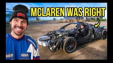 DRIVING MY WRECKED MCLAREN 720s I JUST REBUILT