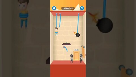 rescue cut rope puzzle #shorts