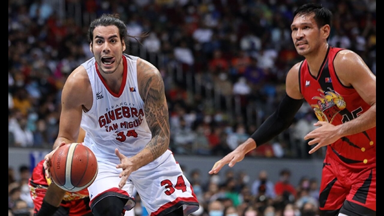 Christian Standhardinger Highlights [Brgy. Ginebra vs San Miguel | June 26, 2022]