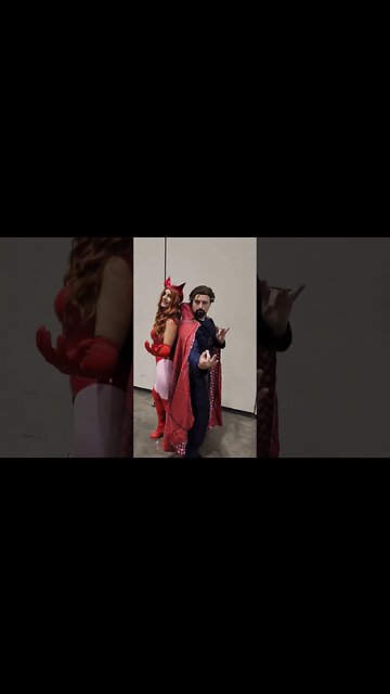 Scarlett Witch and Dr Strange | Megacon