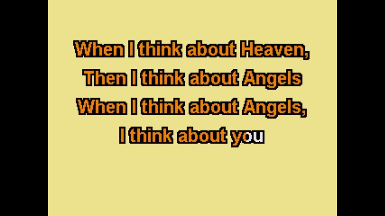 TU038 20 Jamie O'neal When I Think About Angels Wvocal