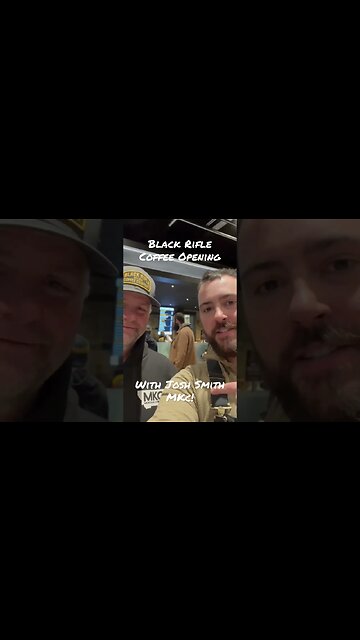 Black Rifle Coffee Opening With Josh Smith @MontanaKnifeCompany