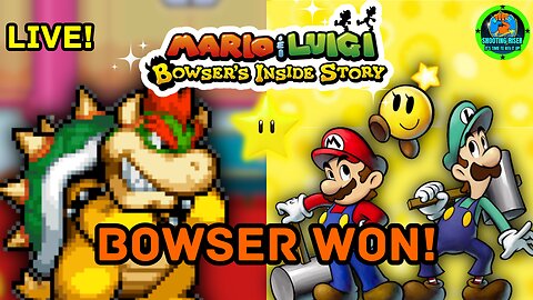 DS GAME WHERE BOWSER FINALLY WON! - Mario & Luigi Bowser's Inside Story #live #mariogames #bowser