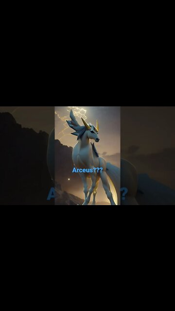 AI generated Arceus #whosthatpokemon #pokemon
