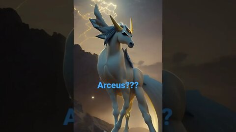 AI generated Arceus #whosthatpokemon #pokemon