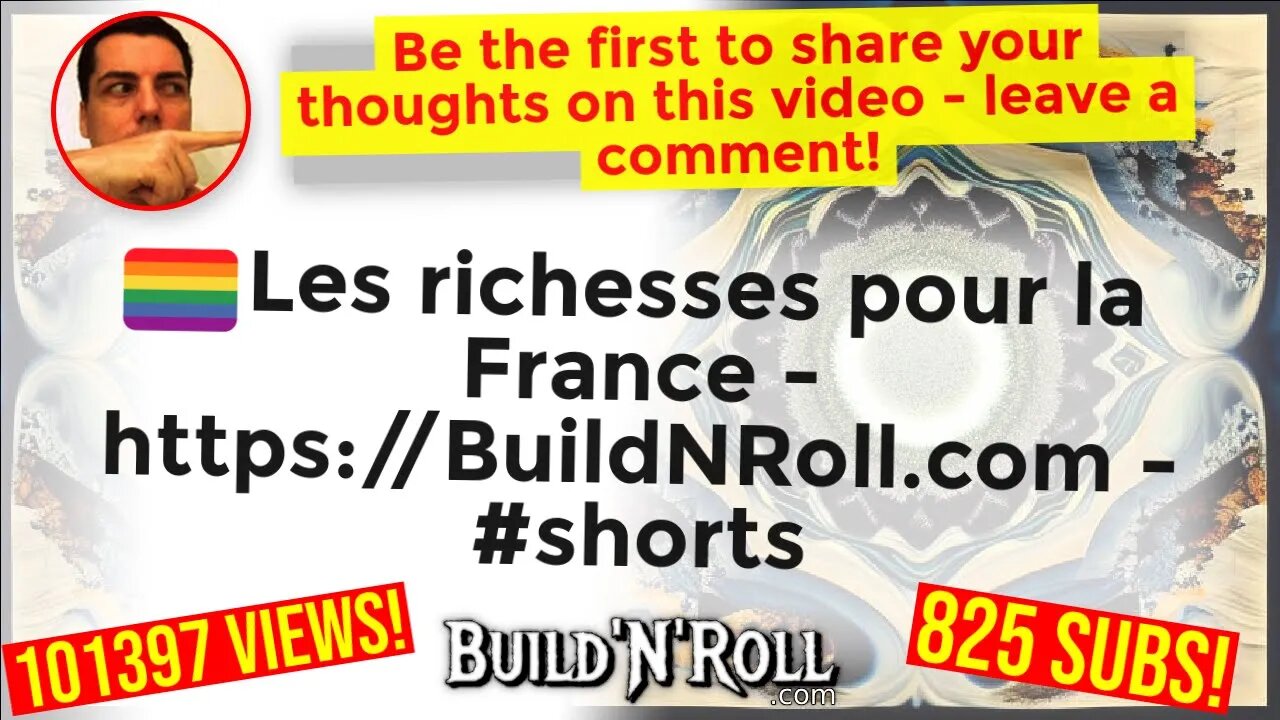 🏳️‍🌈 Les richesses pour la France - https://BuildNRoll.com - #shorts