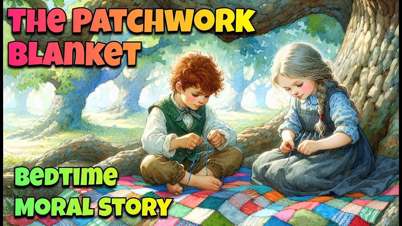 The Patchwork Blanket - Nursery Story for Kids in English