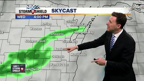 Michael Fish's NBC26 Storm Shield weather forecast