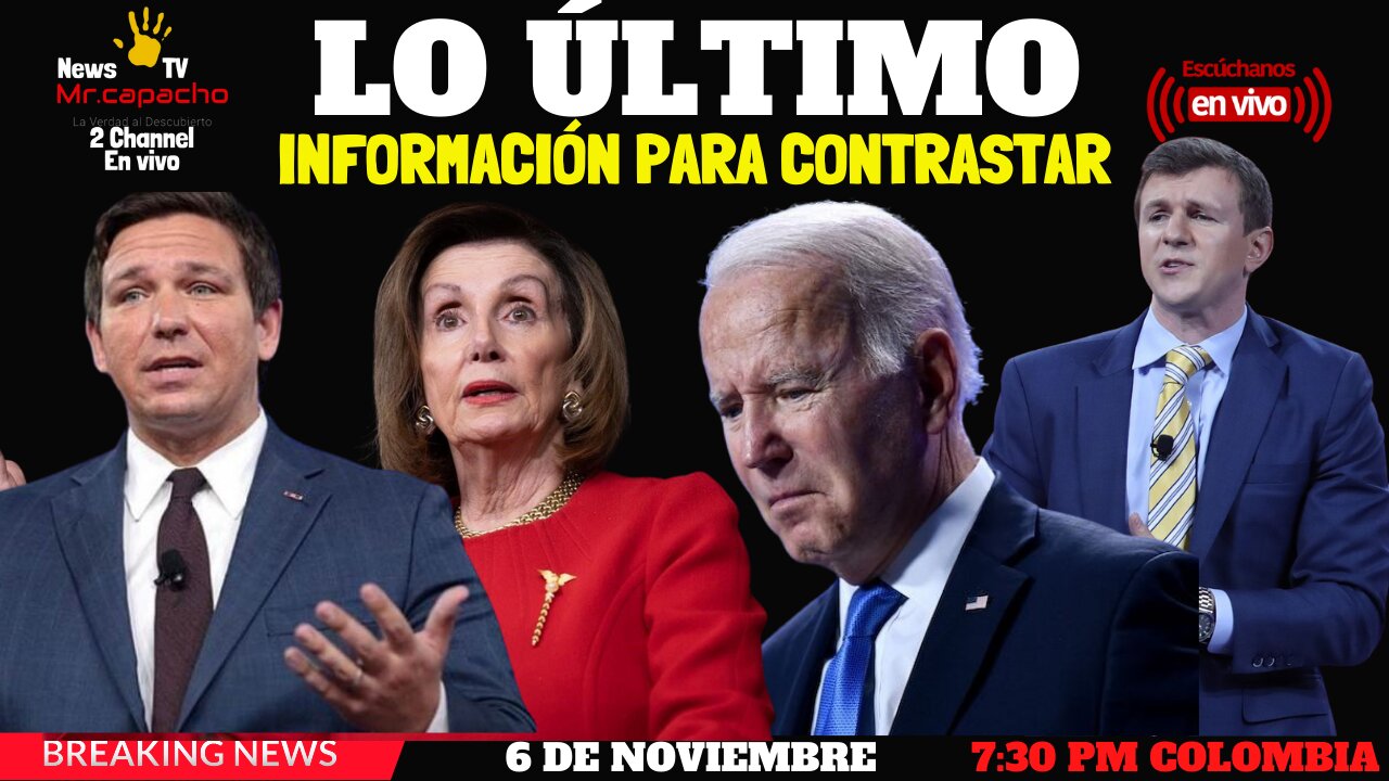 EN VIVO: ANÁLISIS NOTICIAS 6 DE NOVIEMBRE 2021, EMISIÓN 7:30 PM COLOMBIA.