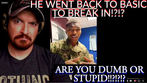 RETIRED SOLDIER REACTS! Angry Cops - SOLDIER BREAKS INTO BASIC TRAINING?!?!? (Stupid Mf) LMAO!!